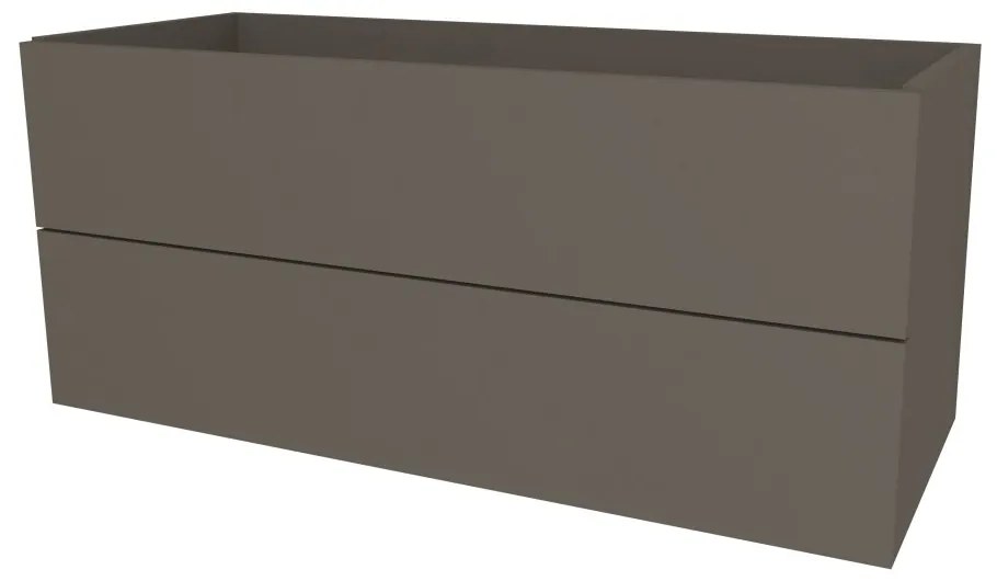 Mereo Aira, kúpeľňová skrinka 121 cm, Multidecor, Lávovo sivá, MER-CN793SLAS1