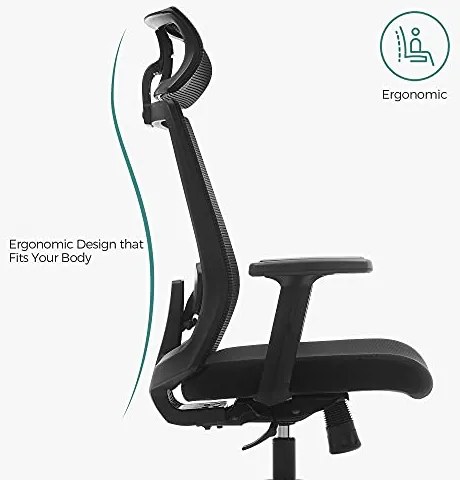 Kancelárske kreslo, polohovateľné, 116-126x68cm, čierne