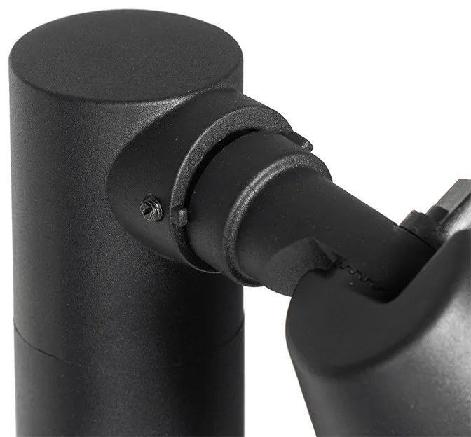 Moderný vonkajší stĺpikový svietidlo čierny 100 cm IP44 nastaviteľný - Ciara