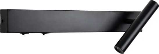 Brilagi - LED nástenné bodové svietidlo ARLIX LED/3W/230V + LED/7W čierne CRI 90