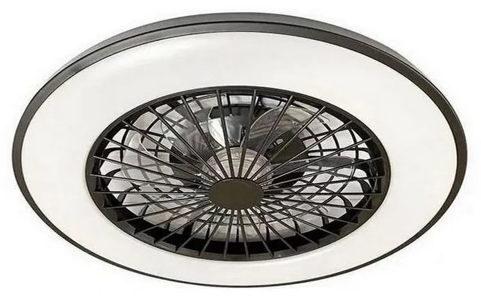 LED Stropné svietidlo s ventilátorom OPAL LED/48W/230V + diaľkové ovládanie
