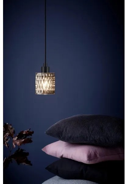 Nordlux - Luster na lanku HOLLYWOOD 1xE27/60W/230V dymová