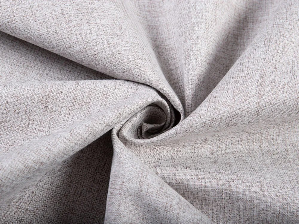 Biante 100% zatemňovací záves Blackout BKW-206 Svetlo sivobéžové žíhanie 130x210 cm