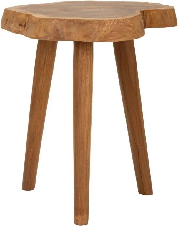 Stolička z tíkového dreva v prírodnej farbe Budut – Mauro Ferretti