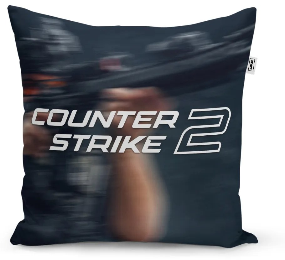 Sablio Vankúš Counster Strike 2 Vojak 2 - 60x60 cm
