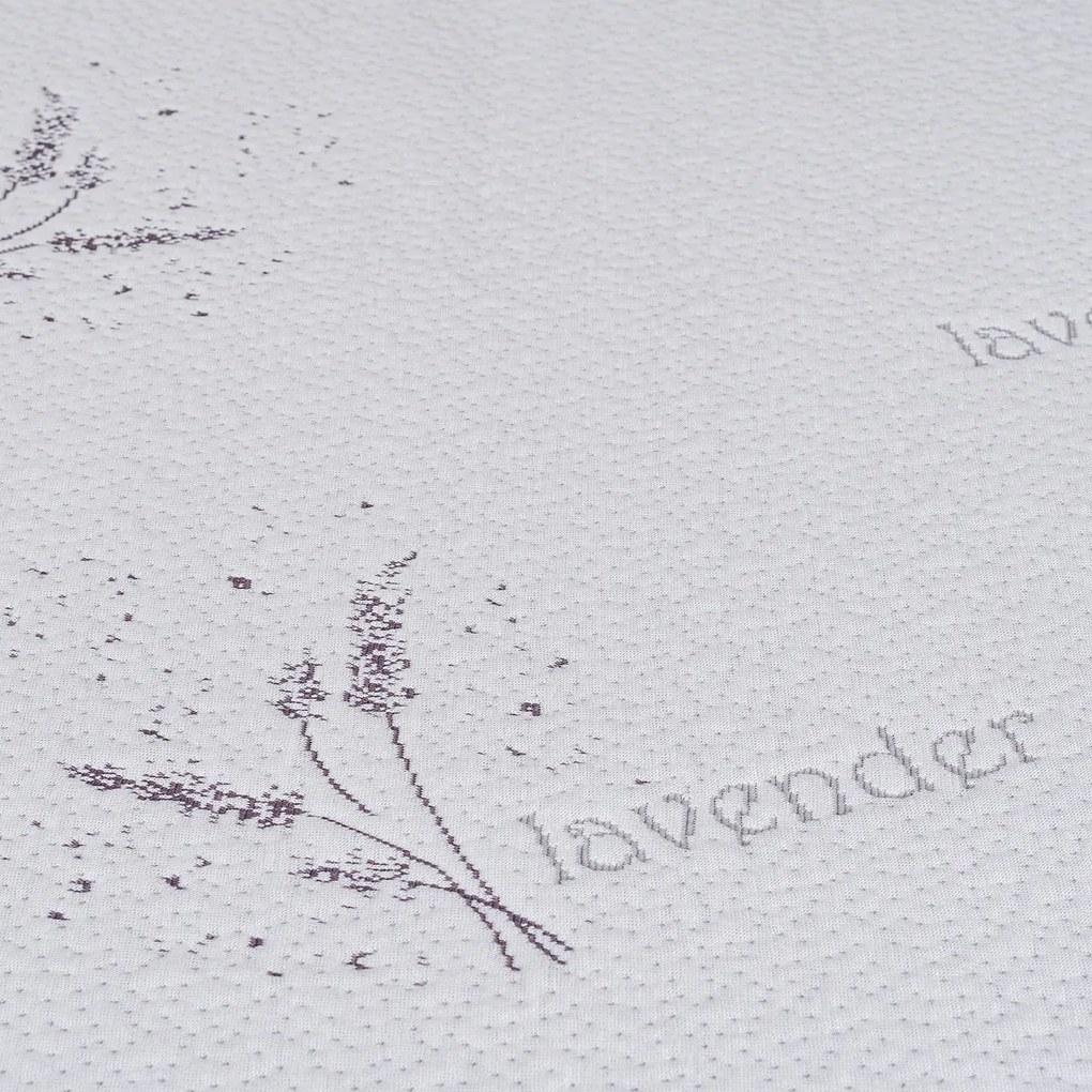 4Home Lavender Nepriepustný chránič matraca s gumou, 90 x 200 cm, 90 x 200 cm