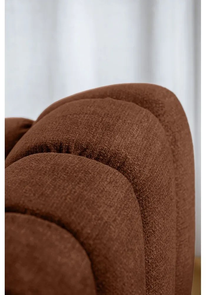 Terakotové kreslo Shell – Miuform