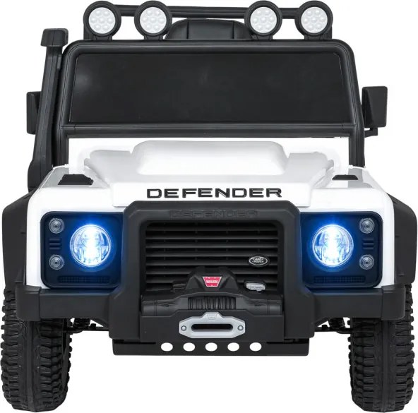 Elektrické autíčko Land Rover Defender 110 SVX biele