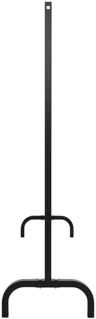 Stojan na oblečenie Lara 150x38x120 - Čierna