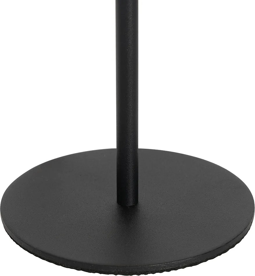 Stolná lampa čierna vrátane stmievateľnej a nabíjateľnej LED IP54 - Murdock