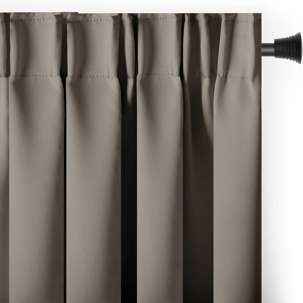 Sivobéžový dimout záves 140x175 cm Kierra – Restilo