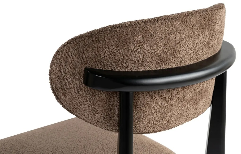 Sada jedálenských stoličiek Lionte Brown andBlack, 2 ks