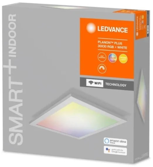 Ledvance - LED RGBW Stmievateľné stropné svietidlo SMART+ PLANON PLUS LED/20W/230V