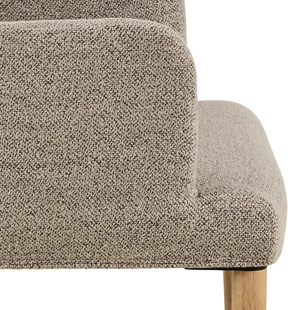 Jídelní křeslo Zoe z masivu béžová