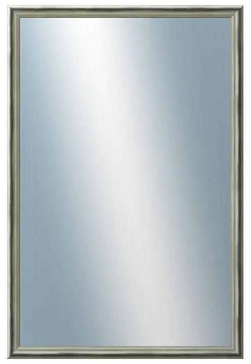 DANTIK - Zrkadlo v rámu, rozmer s rámom 40x60 cm z lišty Y-ka čierna linka (3125)