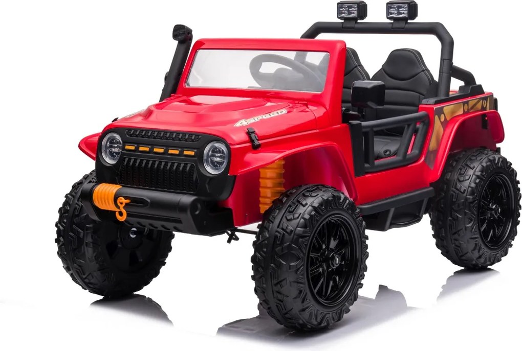 Ramiz Vozidlo Jeep Monster Červená