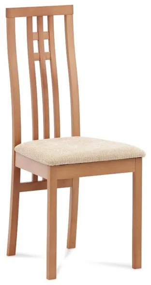 Jedálenská stolička Alora krémová, buk