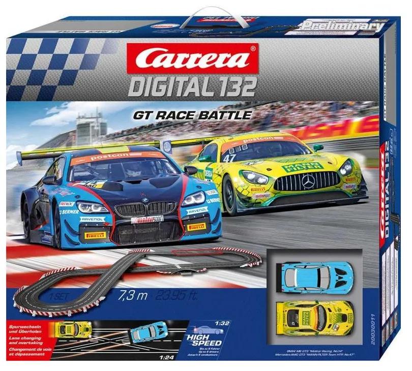Carrera Autodráha D132 30011 GT Race Battle