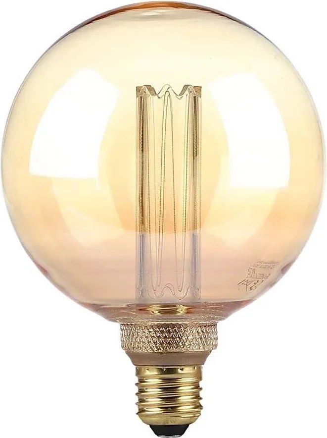 LED Žiarovka FILAMENT G125 E27/4W/230V 1800K Art Edition