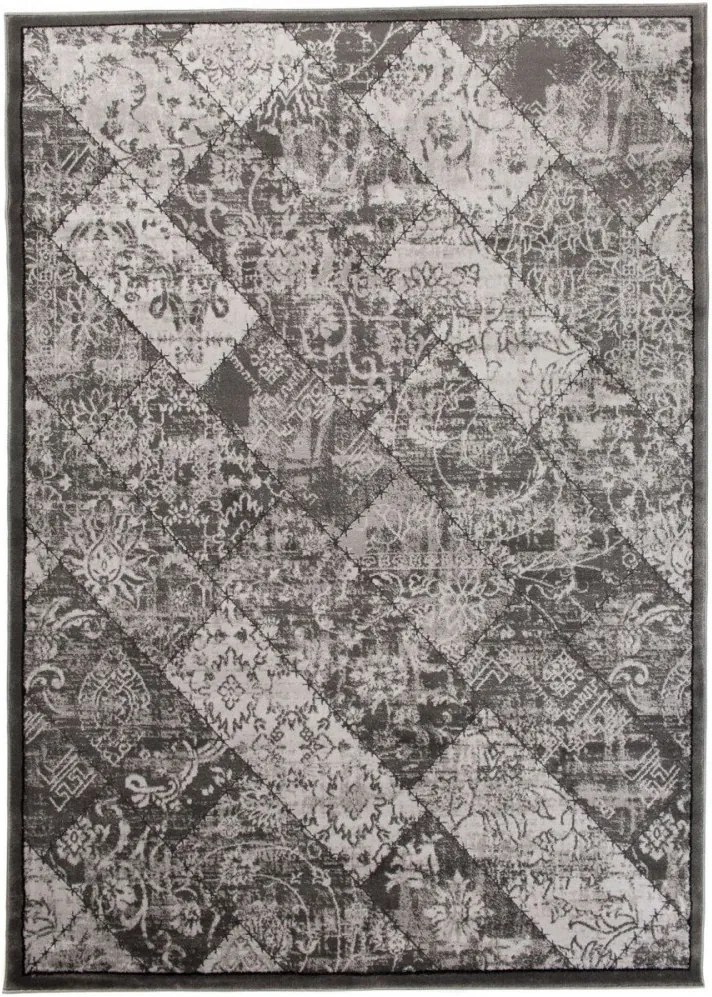 Kusový koberec Bou sivý, Velikosti 80x150cm