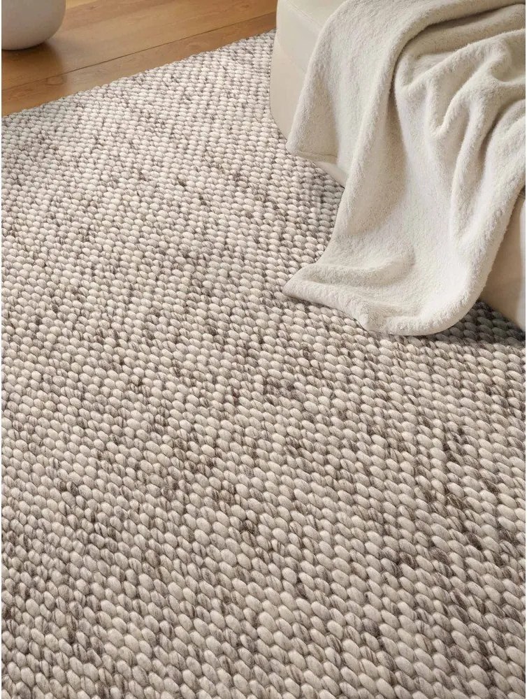 Béžový/v prírodnej farbe ručne tkaný vlnený koberec 160x230 cm Lyon Beans – Elle Decoration