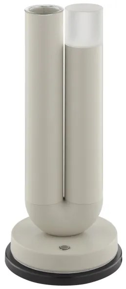 Brilliant - LED stmievateľná nabíjacia dotyková stolná lampa SAYU LED/2,5W/5V 2700K IP44 sivá