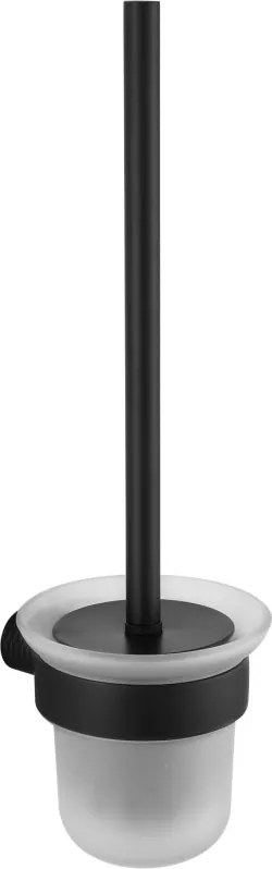 Mexen Base, záchodová wc kefa, čierna matná, 7088250-70