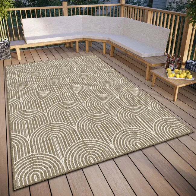 Obojstranný koberec Pangli linen
