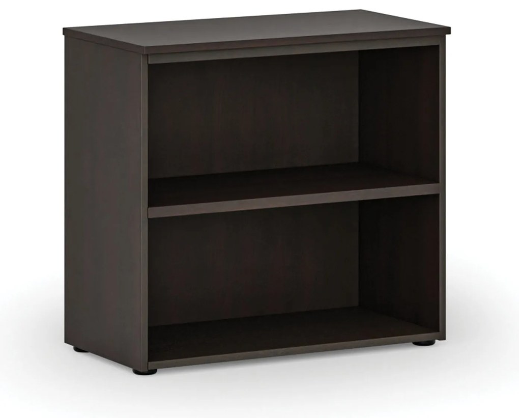 Kancelársky regál PRIMO 2023, 800 x 640 x 735 mm, wenge