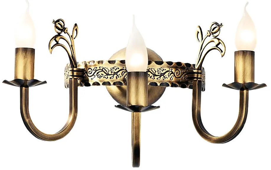 Jupiter 281 - KO K 3 - Nástenné svietidlo KORONA 3xE14/40W/230V