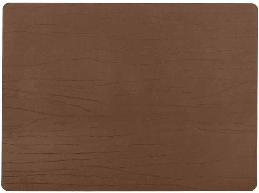 Hnedé prestieranie z recyklovanej kože ZicZac Titane, 33 x 45 cm