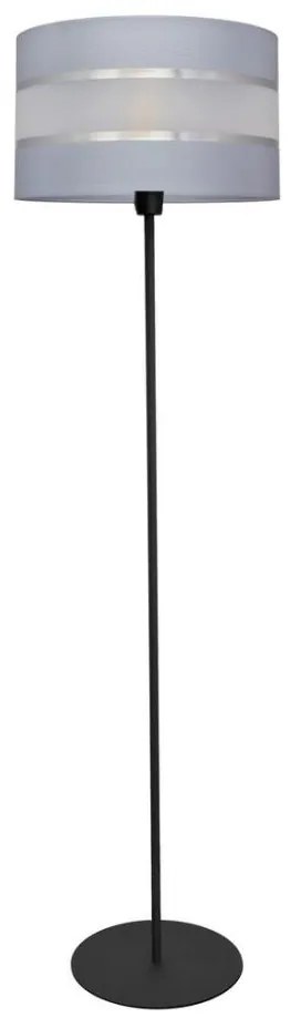 Stojacia lampa HELEN 1xE27/15W/230V šedá/čierna