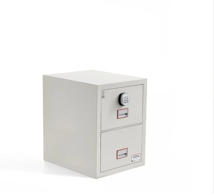 Ohňovzdorná kartotéka COVER, 120 min. 2 zásuvky, kódový zámok, 824x570x700 mm
