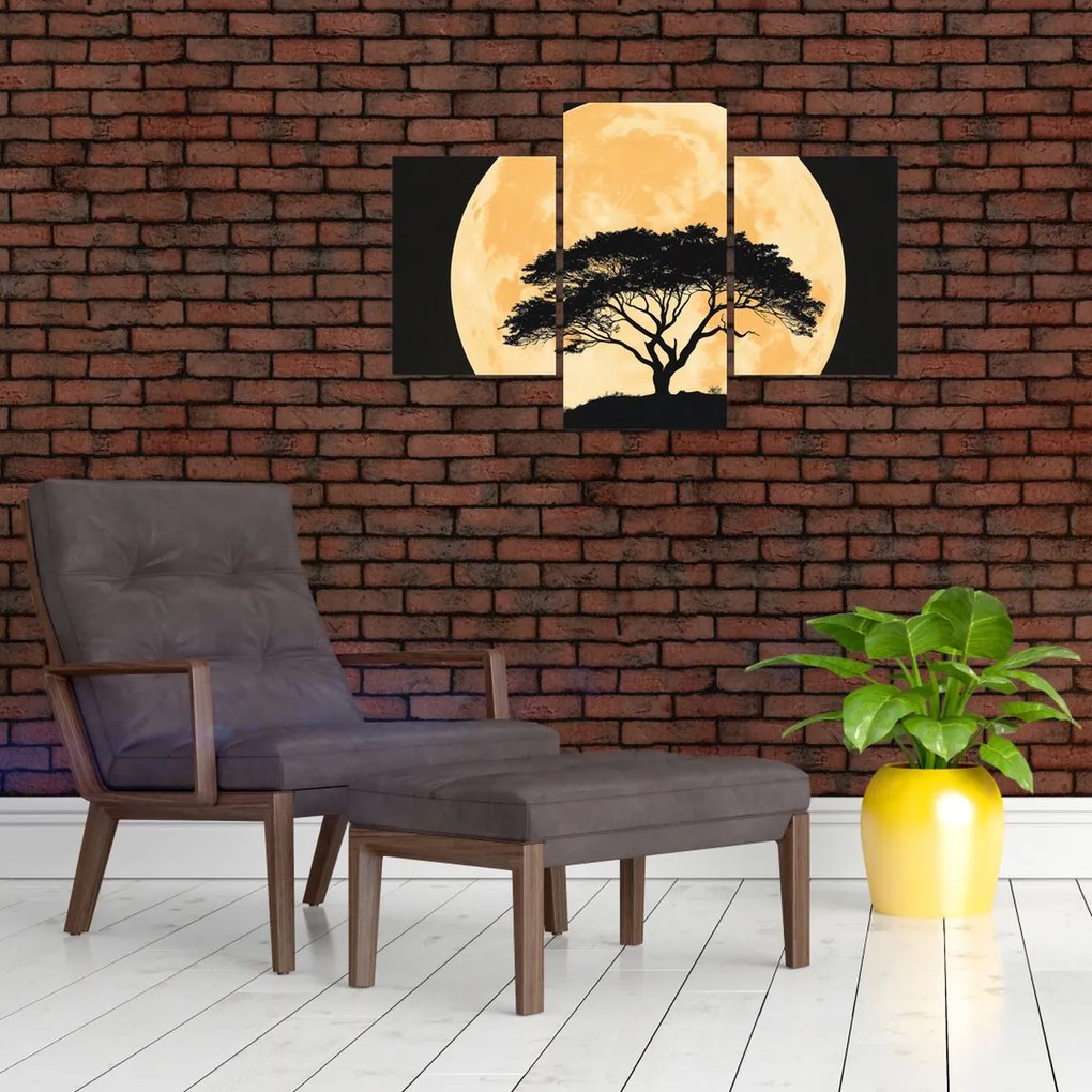 Obraz – Strom v zlatom splne II. (90x60 cm)