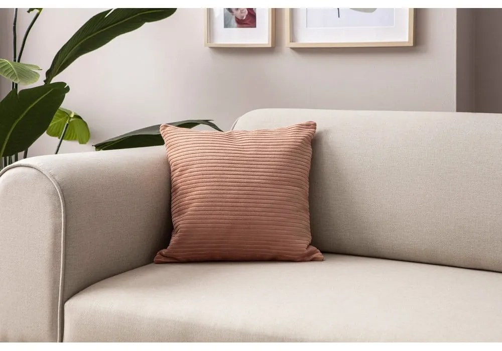 Menčestrové obliečky na vankúše v súprave 2 ks 43x43 cm – Mioli Decor