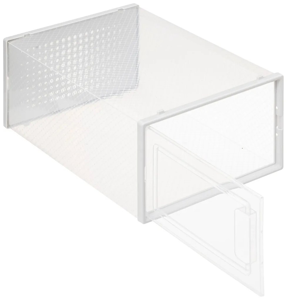 Úložný box Stak 18,5x35x25 cm, transparentná