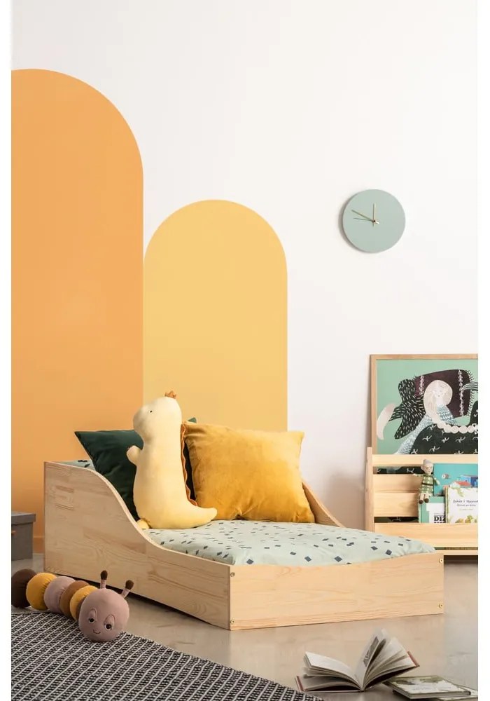 Detská posteľ z borovicového dreva Adeko Pepe Colm, 80 x 200 cm