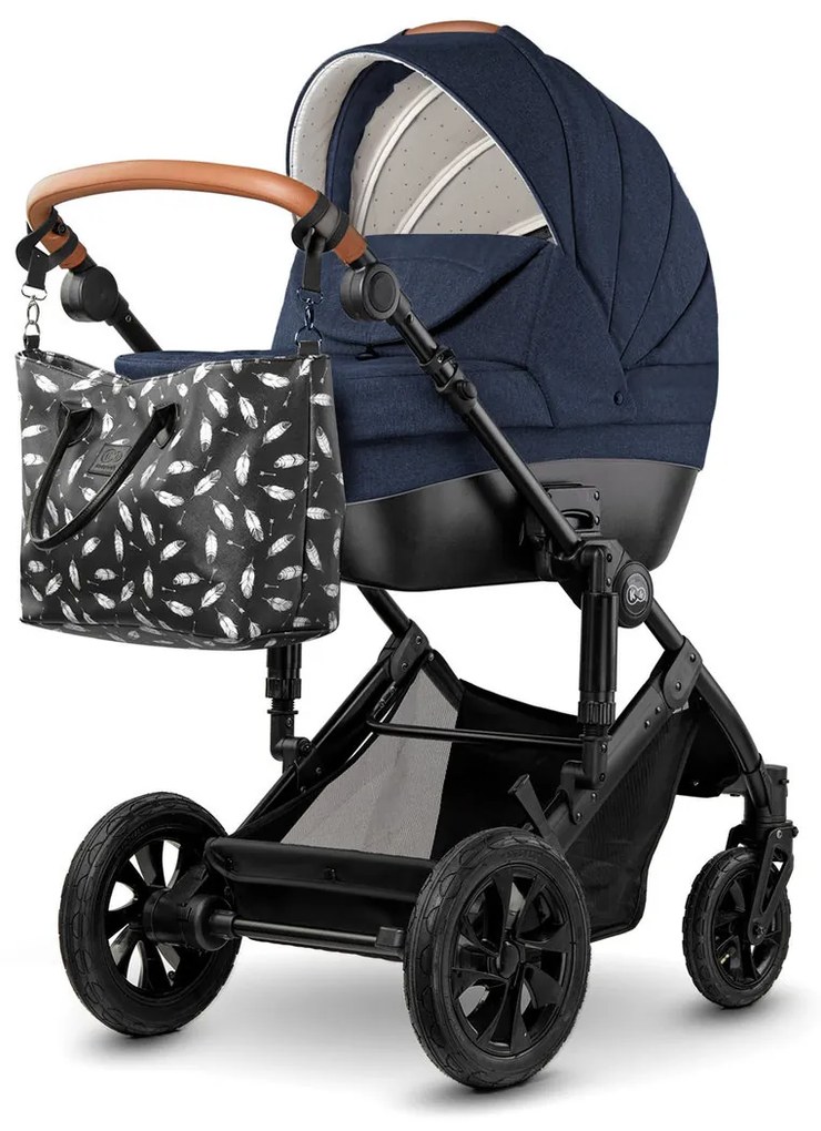 Kočík kombinovaný Kinderkraft Prime 3v1 - Deep Navy