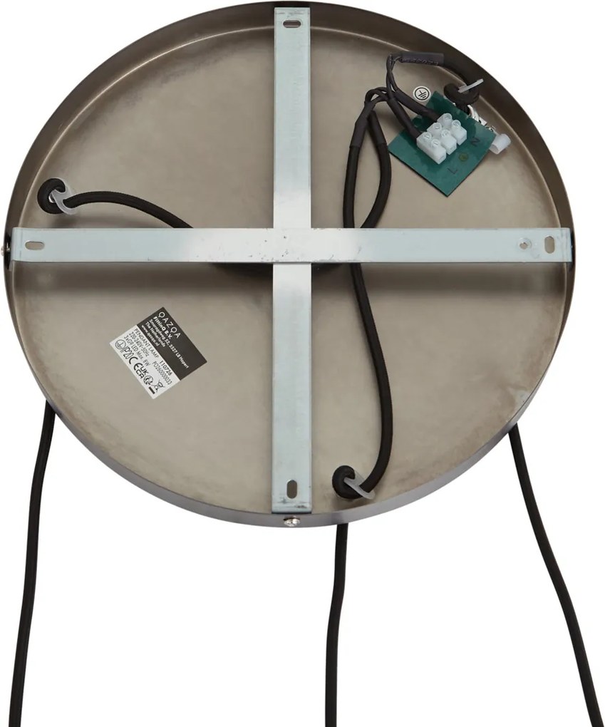Dizajnová závesná lampa Gun Metal 3-svetelná - Ard