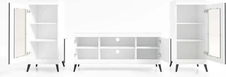 Obývacia stena KOSMO, biela