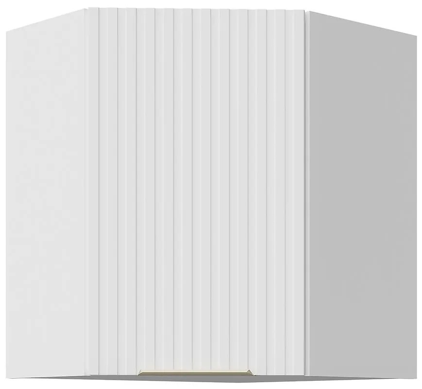 Kuchynská Skrinka Tuluza 60x60 GN-72 1F (45°) biely mat lamel