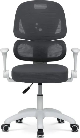Detská otočná stolička sivá KA-K1063 GREY