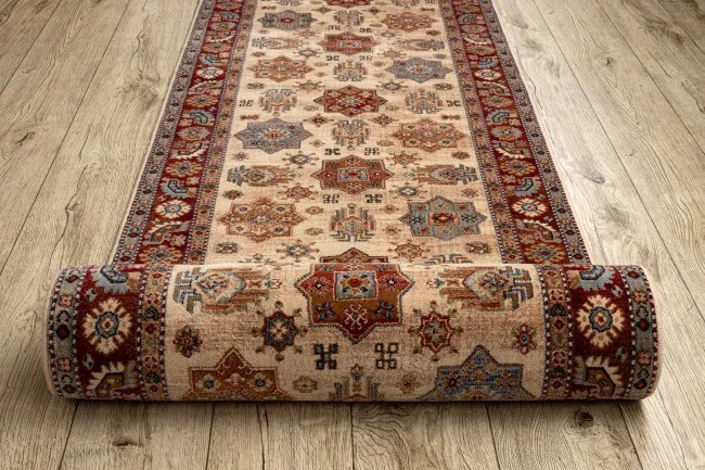 Behúň KESHAN 7683/53555 béžový / terakota