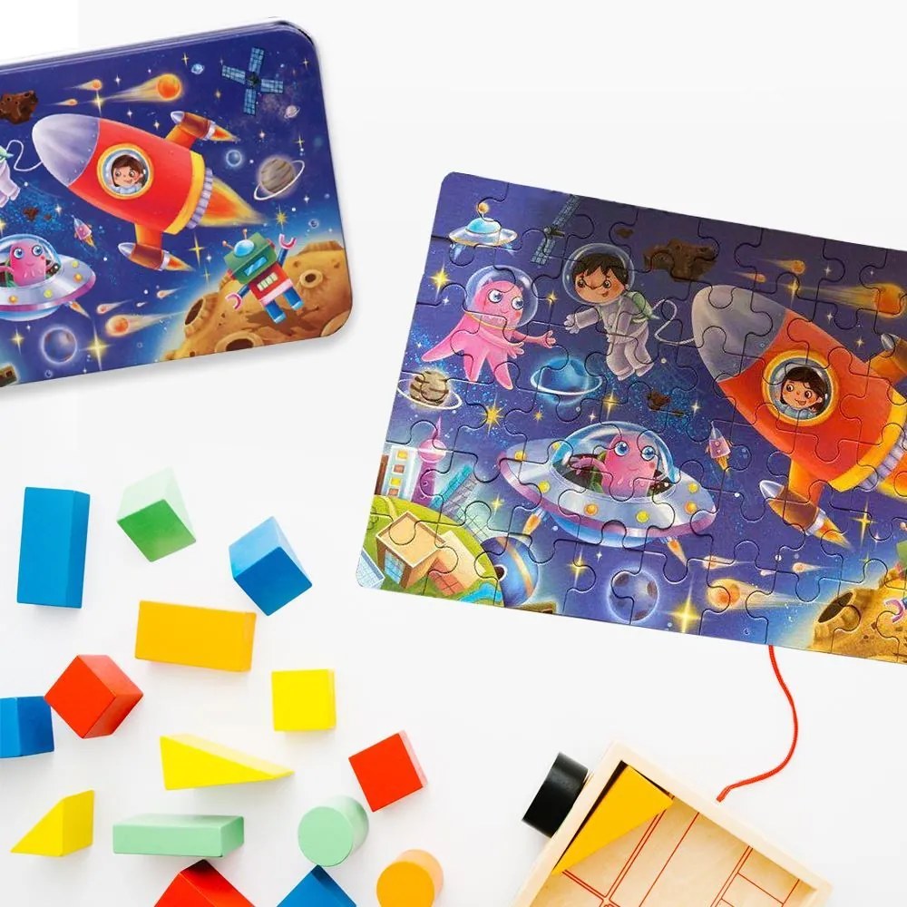 DAALO Dětské puzzle - vesmír