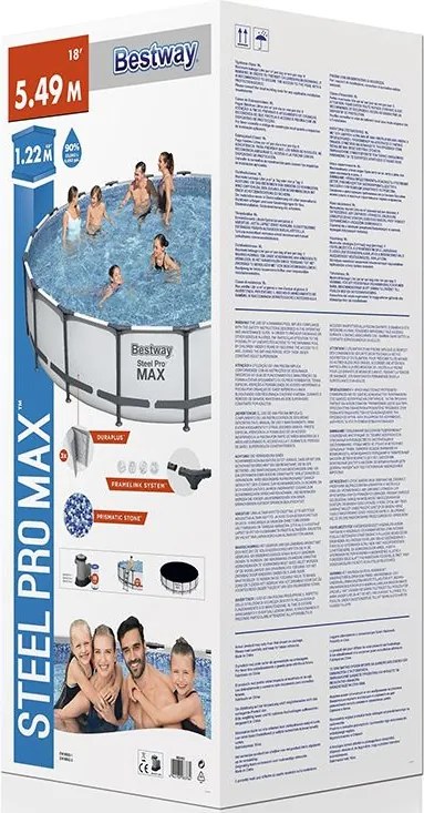 Bestway 56462 Záhradný bazén 549 x 122 cm