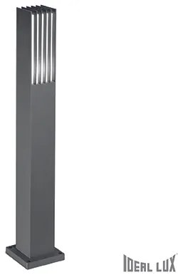 Ideal Lux 092225 Stĺpikové exteriérové svietidlo MARTE PT1 ANTRACITE tmavošedé