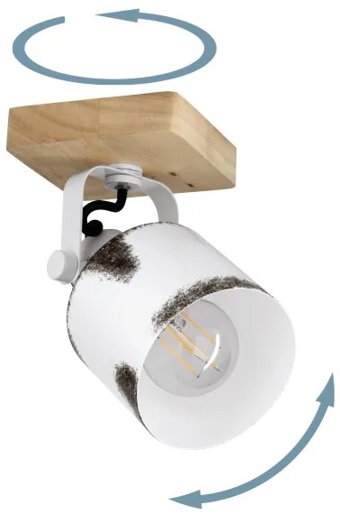 Eglo 43921 - Bodové svietidlo KILBURN 1xE27/40W/230V