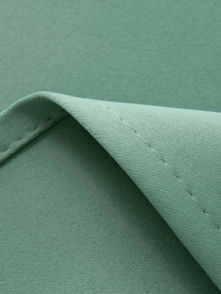 Blackout závesy Elias olivová – 140 × 280 cm (2 ks) - riasiaca stuha