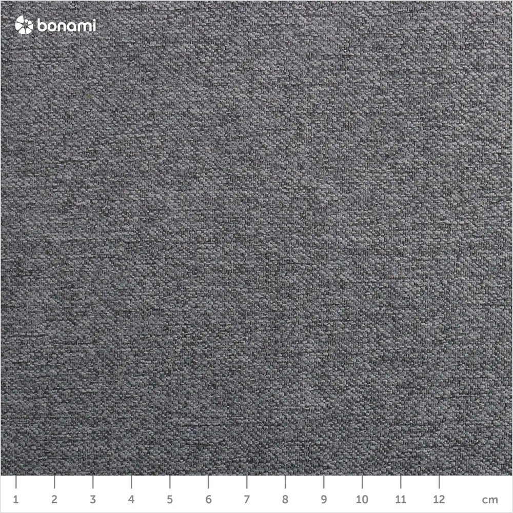 Svetlosivá čalúnená jednolôžková posteľ s úložným priestorom 90x200 cm Cabana – Meise Möbel