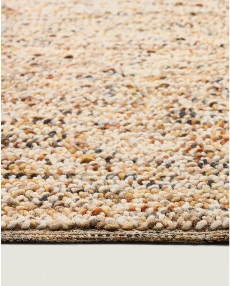 Ručne tkaný vlnený koberec 200x300 cm Elanis – Kave Home